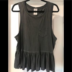 Free People Top in Charcol